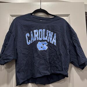 UNC Cropped Tee, Size L